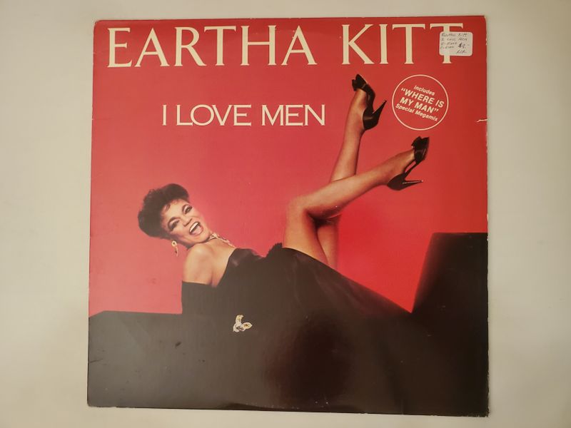 Eartha Kitt I Love Men vinyl record